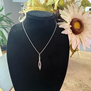 Judith Jack 925 Sterling Silver Pendant Necklace